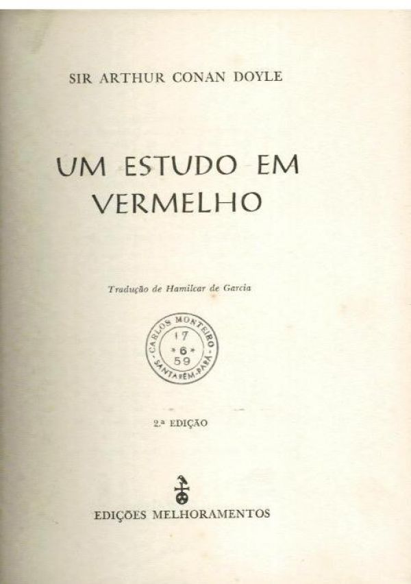 Um Estudo em Vermelho